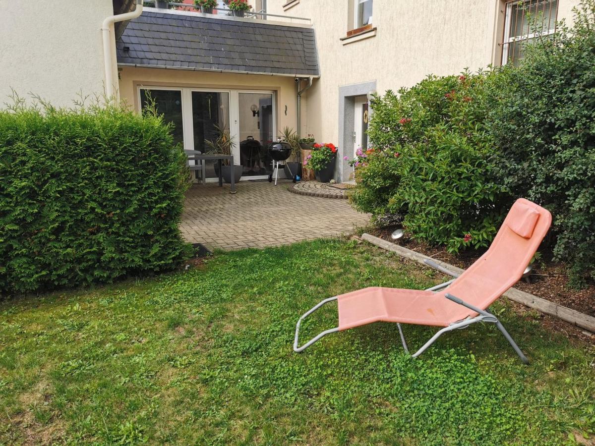 Ferienwohnung Haus Sonnenblick Burkhardtsdorf Esterno foto