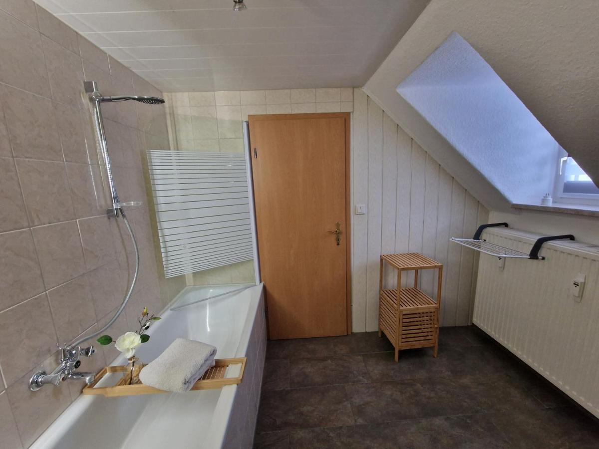 Ferienwohnung Haus Sonnenblick Burkhardtsdorf Esterno foto
