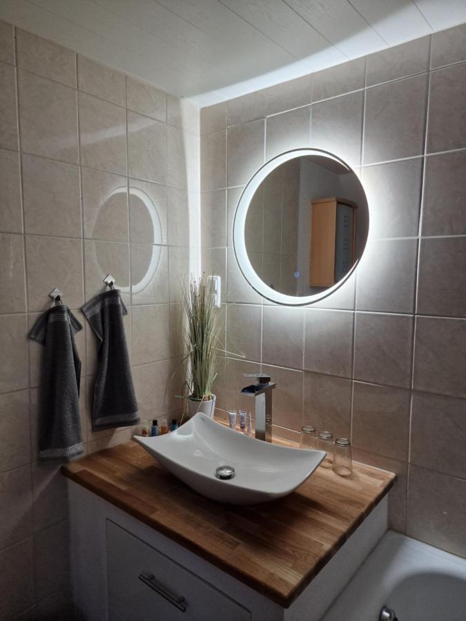 Ferienwohnung Haus Sonnenblick Burkhardtsdorf Esterno foto