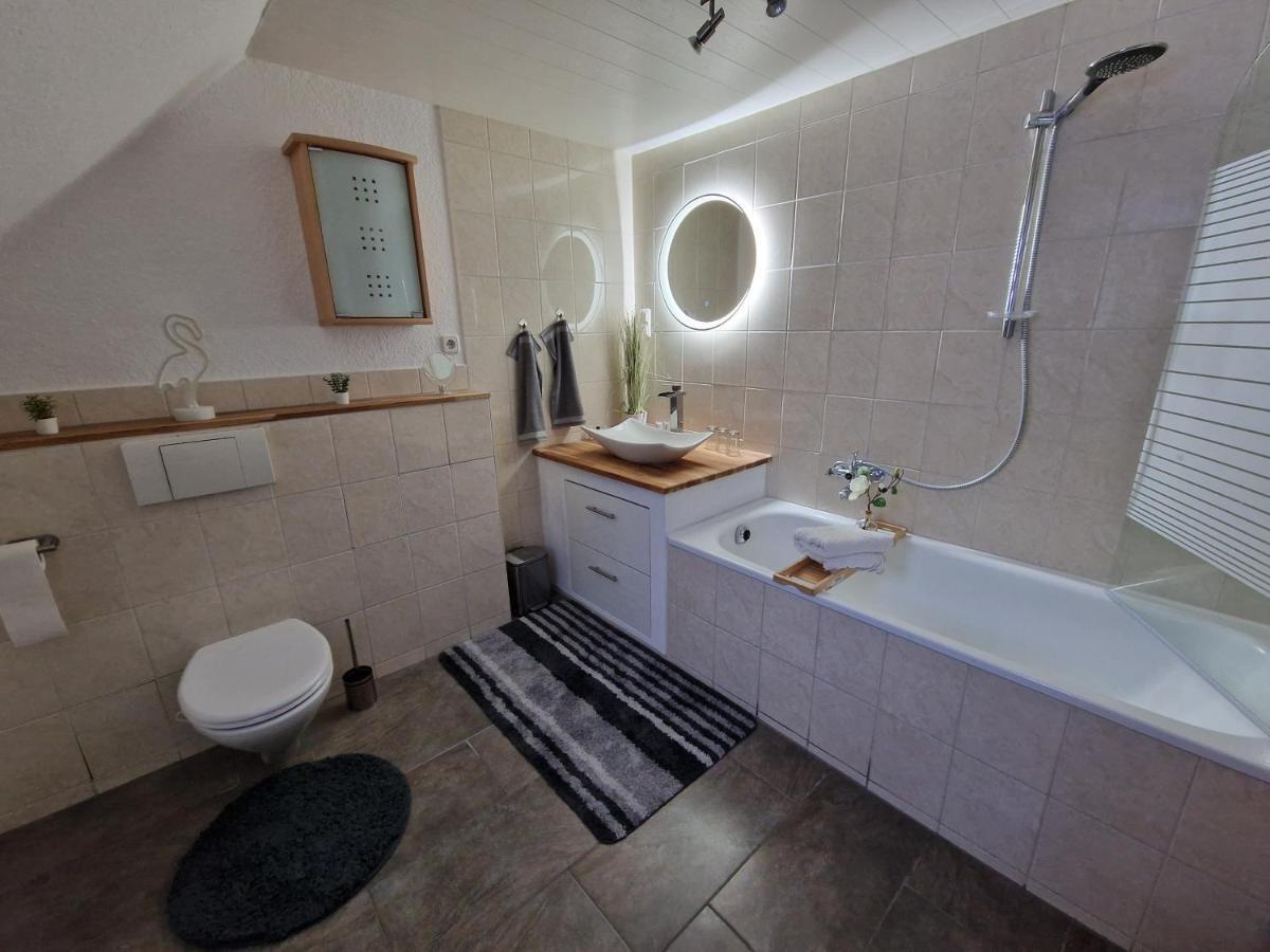 Ferienwohnung Haus Sonnenblick Burkhardtsdorf Esterno foto