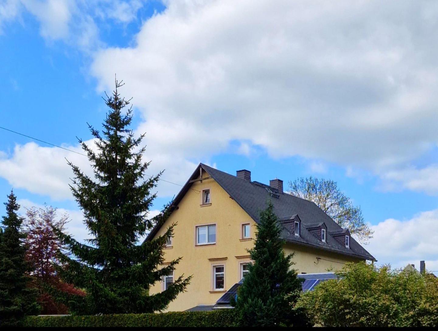 Ferienwohnung Haus Sonnenblick Burkhardtsdorf Esterno foto